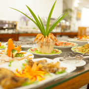 buffet sáng hấp dẫn tại khách sạn Star Đà Nẵng