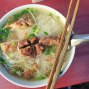 bánh đa bò nhừ