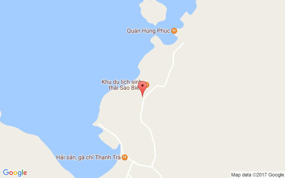 Vị trí bản đồ Sao Biển Resort ở Khánh Hoà