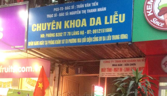 Chuyên Khoa Da Liễu - Láng Hạ