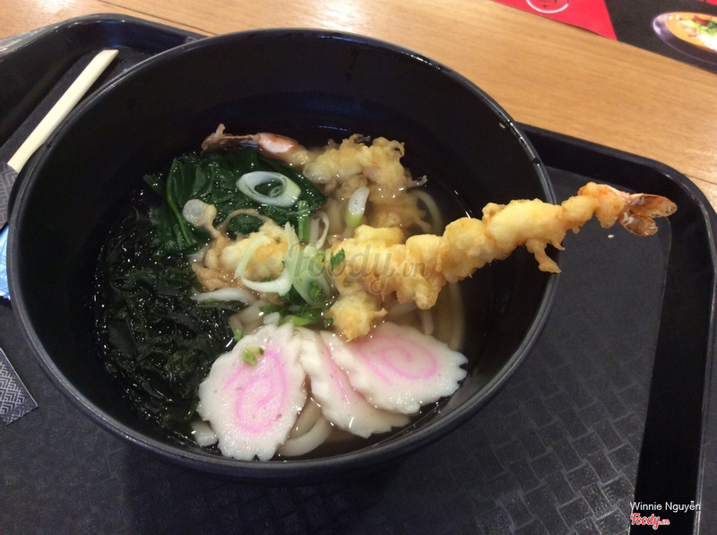 mì udon tempura tôm