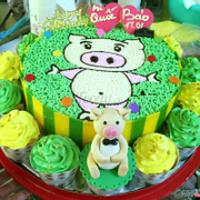 Set bánh sinh nhật + Cupcake