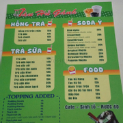 Menu giá cực tốt ^^