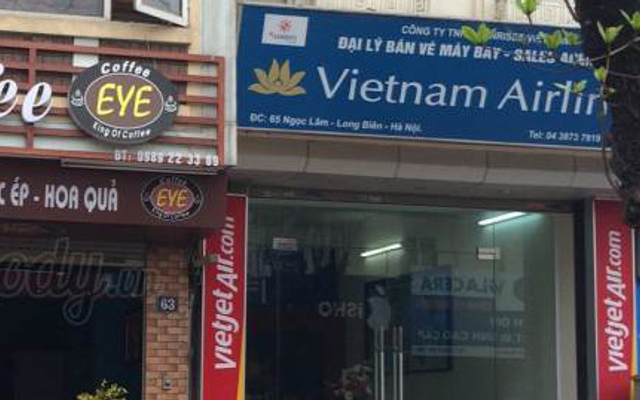 Phòng Vé VietNam Airline - Ngọc Lâm
