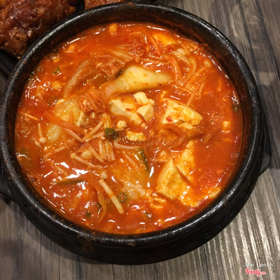 Soup tofu - pork dumpling