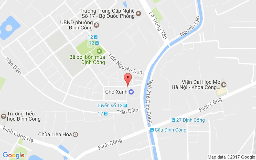Chợ Xanh - Kđt Định Công Ở Hà Nội