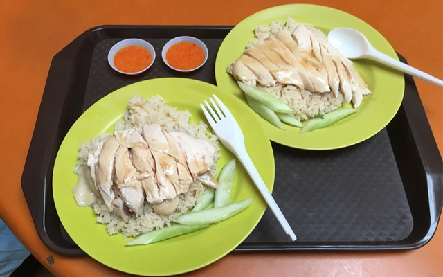 Tian Tian Hainanese Chicken Rice - Maxwell Food Court