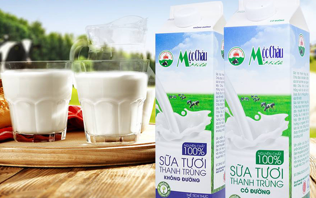 Mộc Châu Milk - Thảo Nguyên Xanh - Sữa Mát Lành - Lương Định Của Ở Quận  Đống Đa, Hà Nội | Foody.Vn