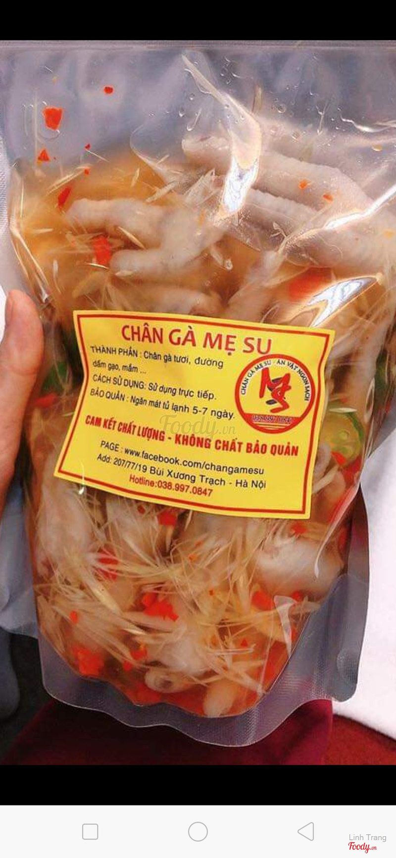 Chân Gà Sả Ớt Mẹ Su - Shop Online Ở Quận Thanh Xuân, Hà Nội | Foody.Vn