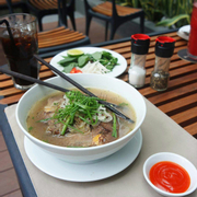 Beef rice noodle - Pho Bo set breakast