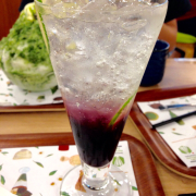 Blueberry soda