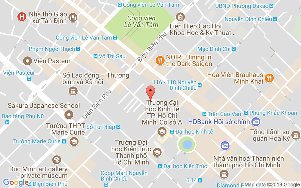 Vị trí bản đồ 24/7 Phạm Ngọc Thạch, P. 6 Quận 3 TP. HCM