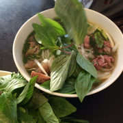 Phở tái gân