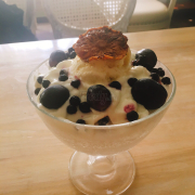 Bingsu blueberrie yogurt 80k