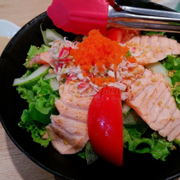 salad cá hồi