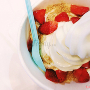 Strawberry cheesecake yogurt