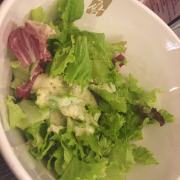 White salad