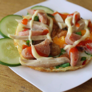 Pizza trứng 