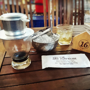 Cafe sữa pha phin