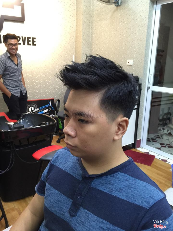 2Vee Hair Station  Cắt Tóc Nam Đẹp Hà Nội  Tiệm cắt tóc nam phong cách  Hàn Quốc đầu tiên tại Việt Nam