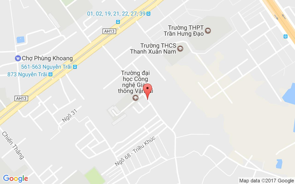 Vị trí bản đồ Circle K - Triều Khúc ở Hà Nội