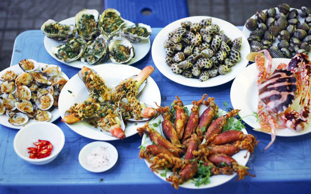 Danh sách các món ăn hải sản phố cổ hải sản phố cổ tại Hà Nội