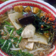 canh bún cua