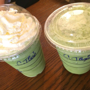 Green tea latte 