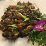 Snail with chilli - vnd 185,000