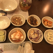 Các món ăn kèm theo style Hàn Quốc