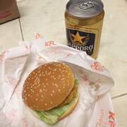 ##SapporoPremiumBeer Burger Hải sản