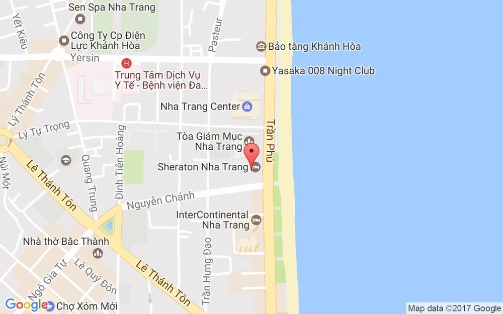 Vị trí bản đồ Feast - Sheraton Hotel Nha Trang ở Khánh Hoà