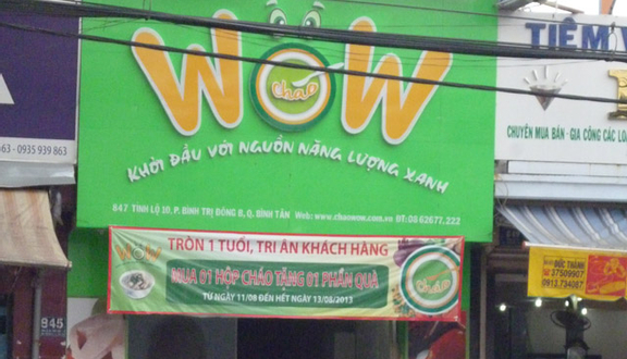 Cháo Dinh Dưỡng Wow - Hoàng Hoa Thám