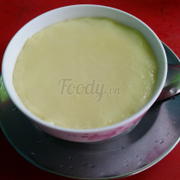 Chè hột gà chưng nóng