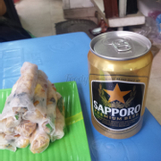 Bánh tráng cuốn<a class='hashtag-link' href='/ho-chi-minh/hashtag/sapporopremiumbeer-188774'>#SapporoPremiumBeer</a>