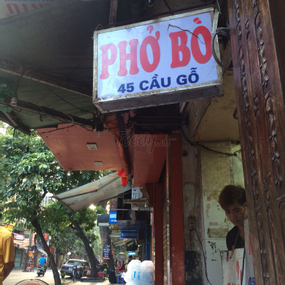 Phở Bò - Cầu Gỗ Ở Quận Hoàn Kiếm, Hà Nội | Foody.Vn
