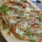 Pizza gà sốt cà chua 80k