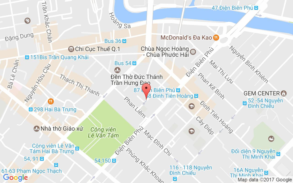 Vị trí bản đồ 48 Huỳnh Khương Ninh, P. Đakao Quận 1 TP. HCM