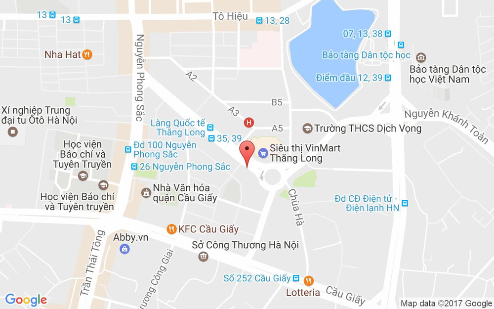 Vị trí bản đồ Golden Moon Spa ở Hà Nội