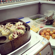 Takoyaki nguyên con 