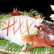 Cá Song Đỏ sashimi