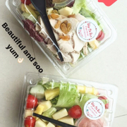 Summer salad - vegetable salad 