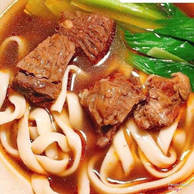 Beef noodle soup!