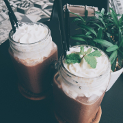 Chocomint với chocolate ice blended