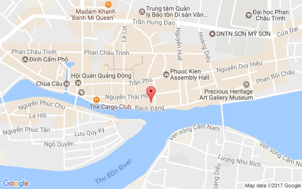 Vị trí bản đồ Bảo Tàng Văn Hóa Dân Gian Hội An ở Quảng Nam