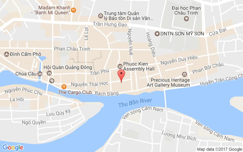 Vị trí bản đồ Trung Tâm Nghệ Thuật Xứ Đàng Trong ở Quảng Nam