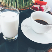 Sữa tươi và cà phê