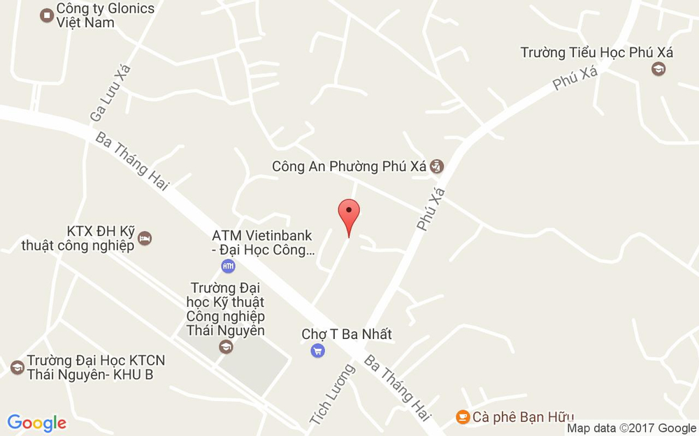 Vị trí bản đồ Nam My Van Homestay ở Thái Nguyên