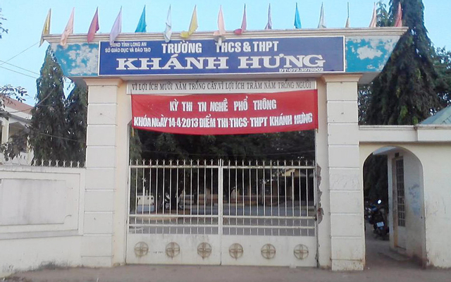 Trường THCS & THPT Khánh Hưng