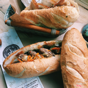 bánh mì thịt nướng